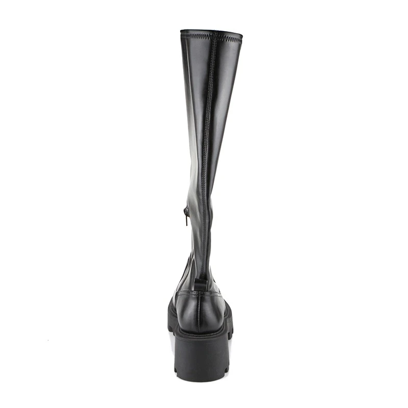 Low Heel Knee High Boots For Women