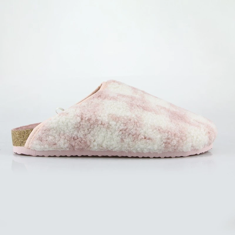 Pink And White Checkered Slip-On Slipper