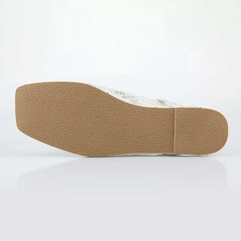 Square Toe Flats Womens