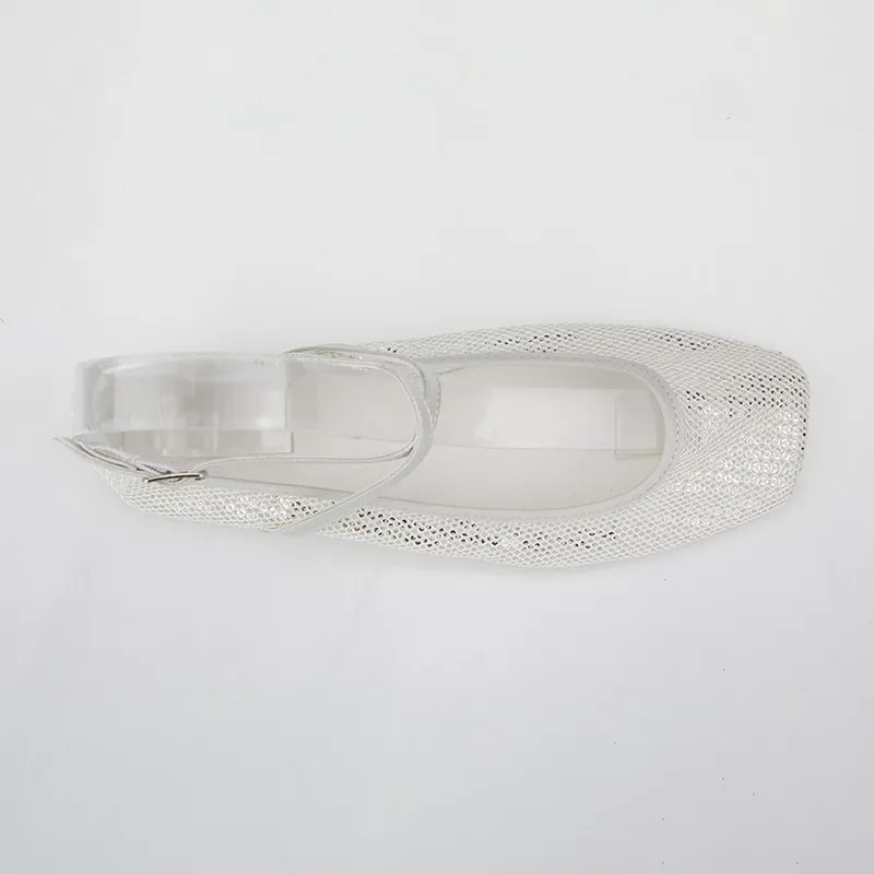 Square Toe Flats Womens